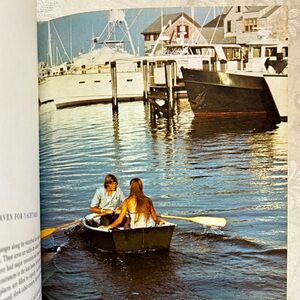 Signed Nantucket in Color Edouard Stackpole Massachusetts Island Iconic Seaside